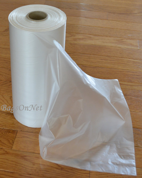 Produce Roll Bags 15 X 20 Inch High Density Clear Plastic Food