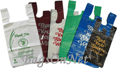 Medium Size Blue Oxo-Biodegradable Plastic Shopping Bags - Packed 1000 per  Box - BagsOnNet