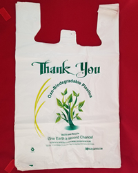Medium Size Blue Oxo-Biodegradable Plastic Shopping Bags - Packed 1000 per  Box - BagsOnNet